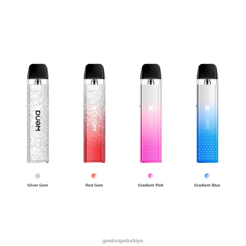 wenax q mini kiti 1000mah 2ml - Geek vape elektronik sigara GeekVape kırmızı mücevher 8640L83