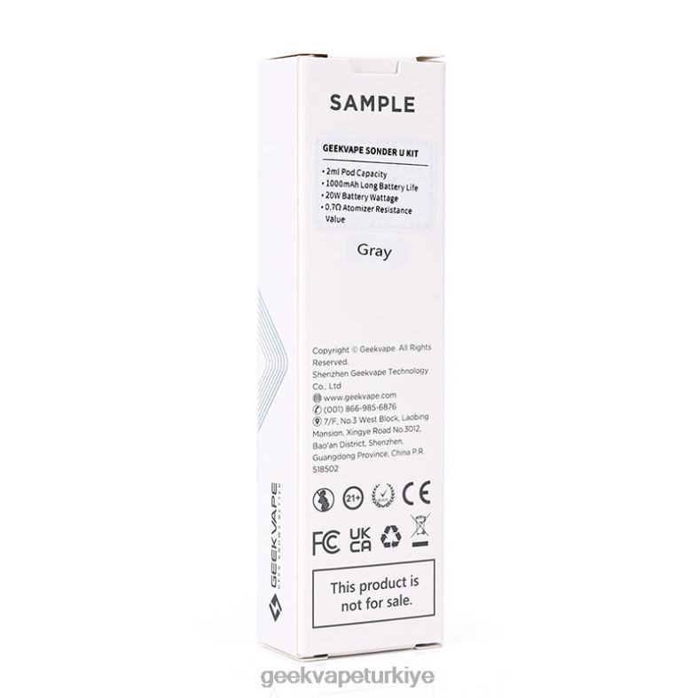 sonder u pod sistem kiti 1000 mah - Geekvape online GeekVape gri 8640L135