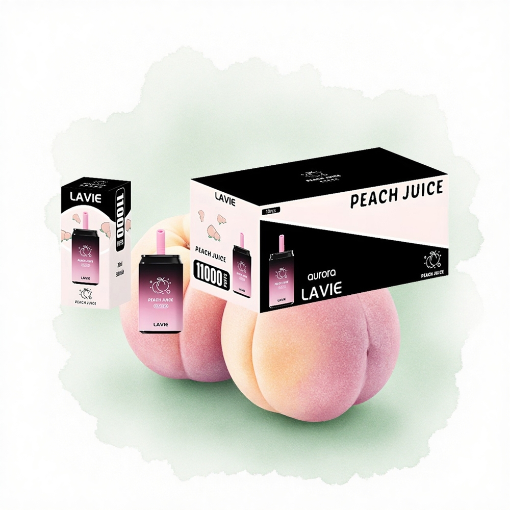 Lavie Aurora 11000 Puffs Şeftali Suyu 650mAh Tip C Şarj