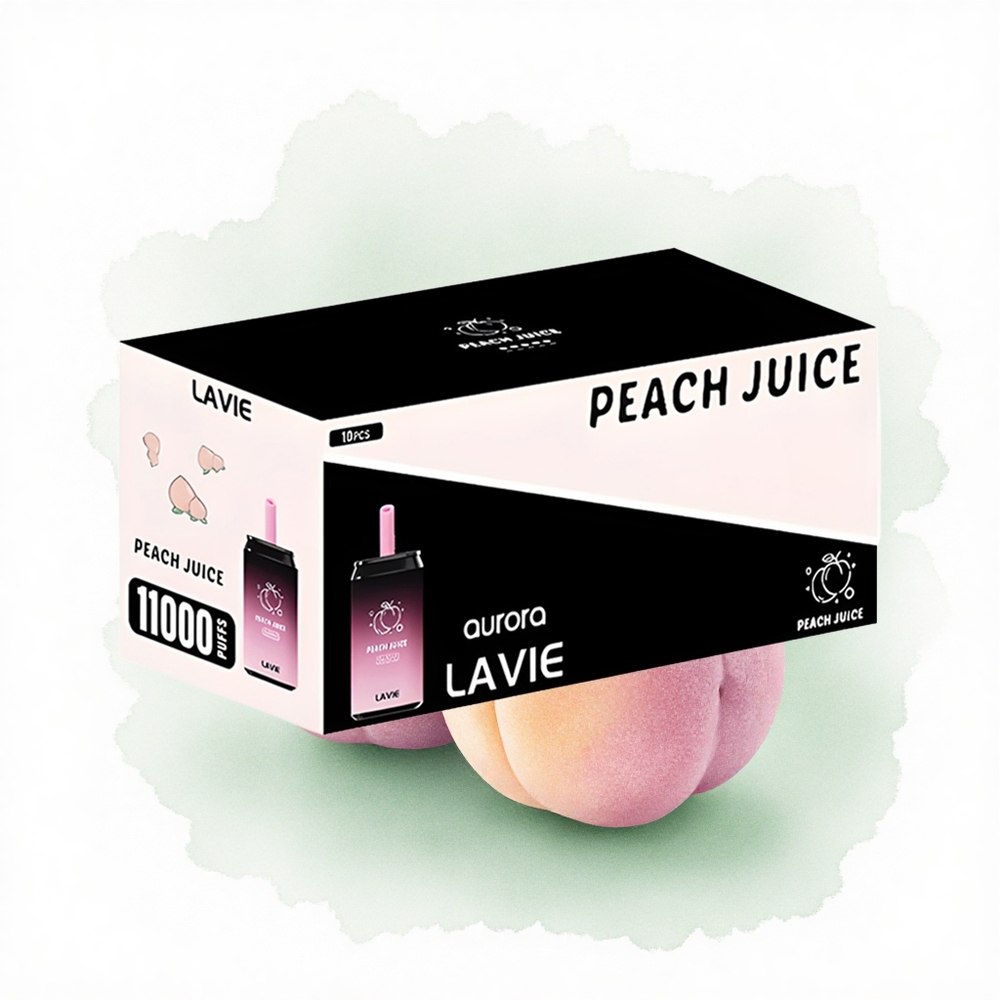 Lavie Aurora 11000 Puffs Şeftali Suyu 650mAh Tip C Şarj