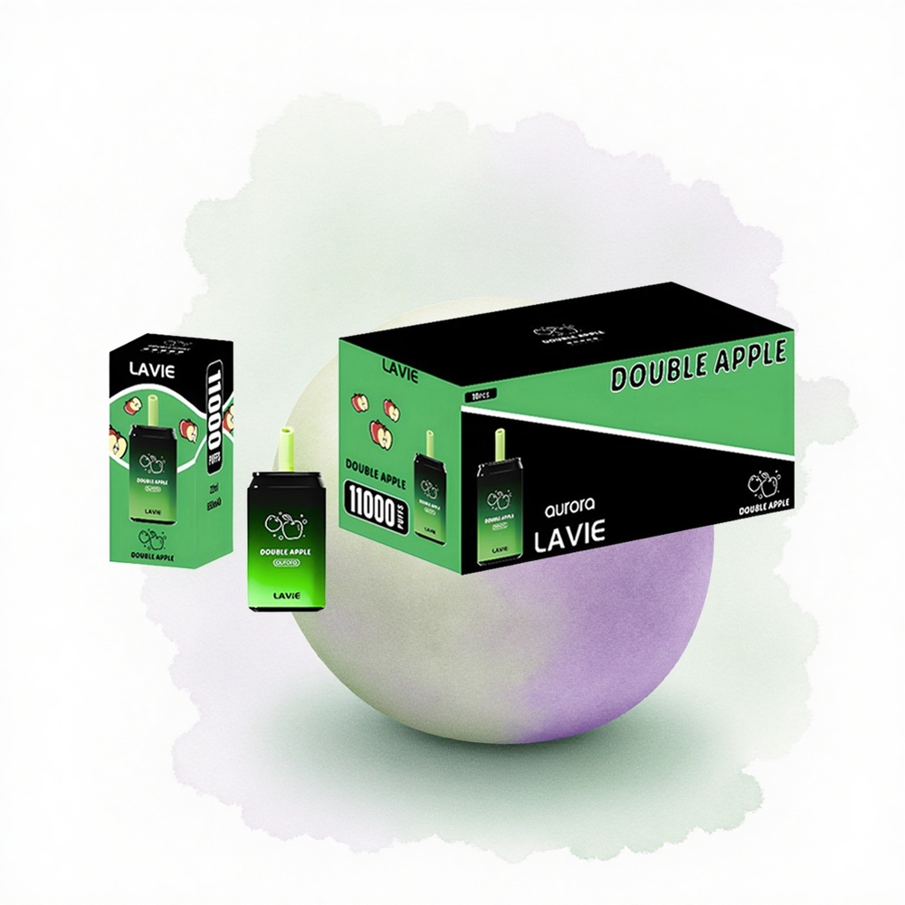 Lavie Aurora 11000 Puffs Çift Elma 22ML 650mAh