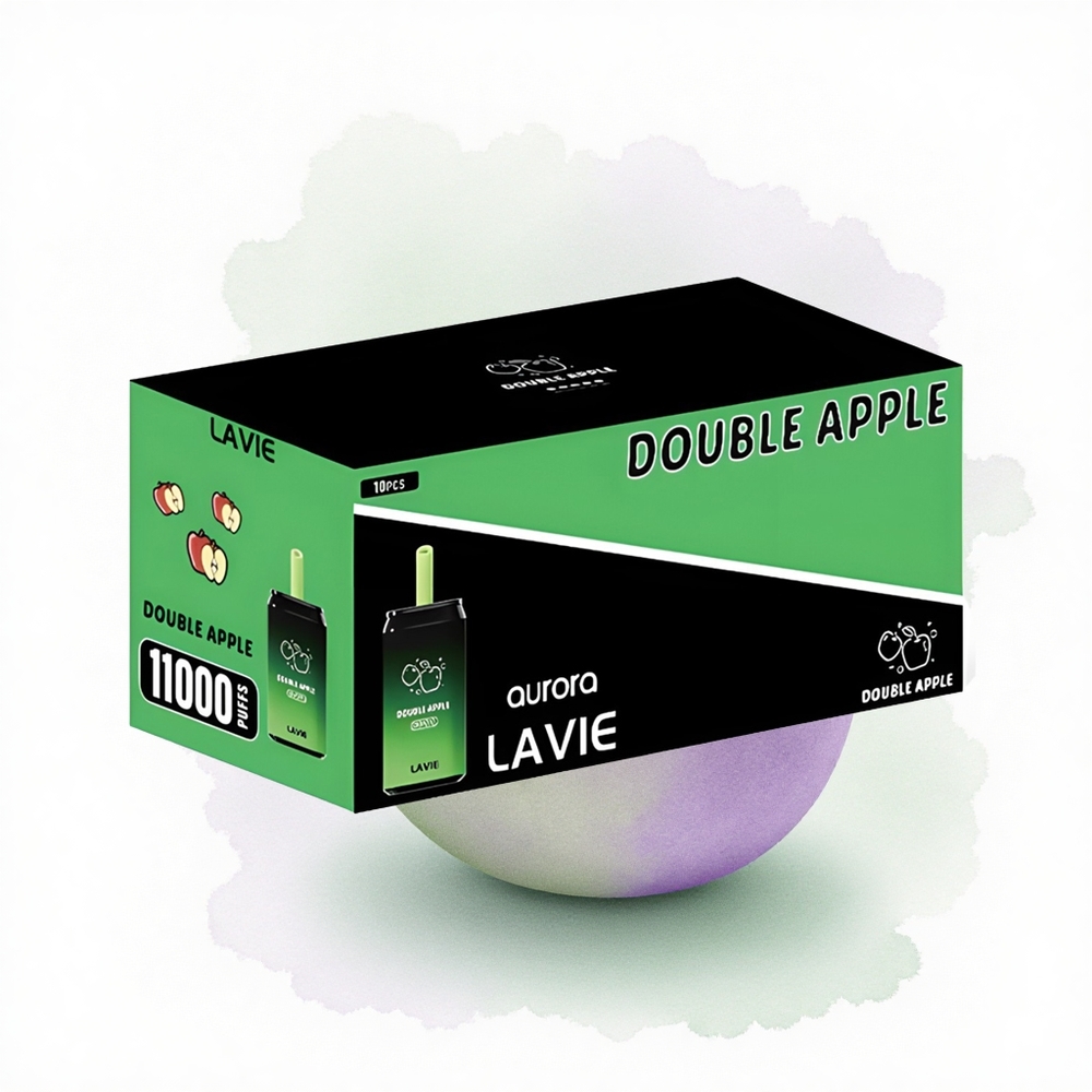 Lavie Aurora 11000 Puffs Çift Elma 22ML 650mAh