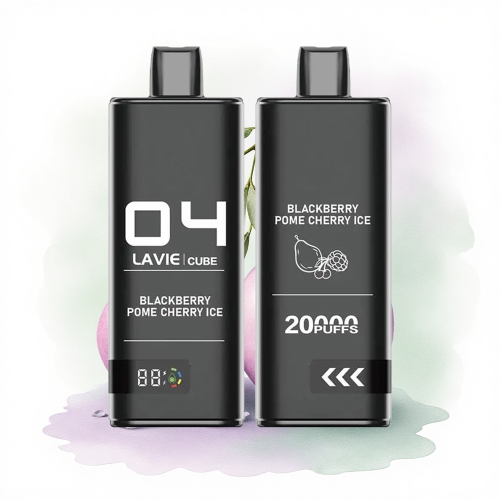 Lavie Cube 20000 Puffs Böğürtlen Nar Buz 28ML 5% Nikotin