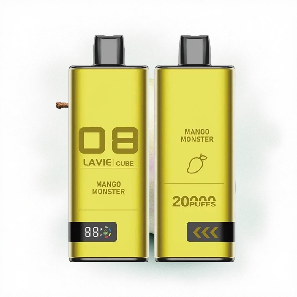 Lavie Cube 20000 Puffs Mango Canavar 5% Nikotin 600mAh