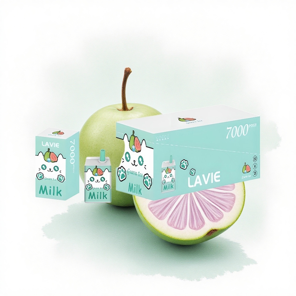 Lavie Milk 7000 Puffs Guava Buz 16ML 600mAh