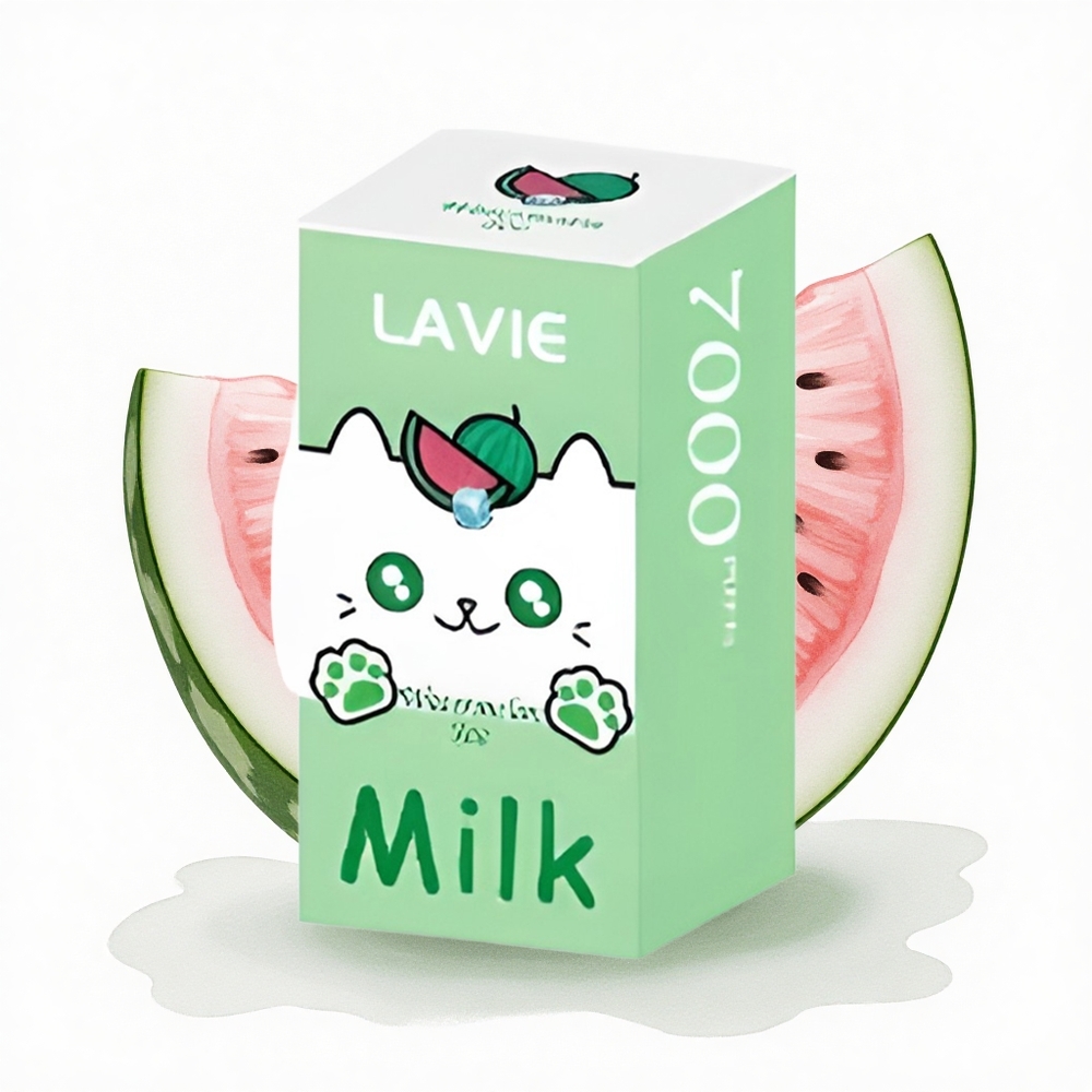 Lavie Milk 7000 Puffs Karpuz Buz 600mAh 16ML