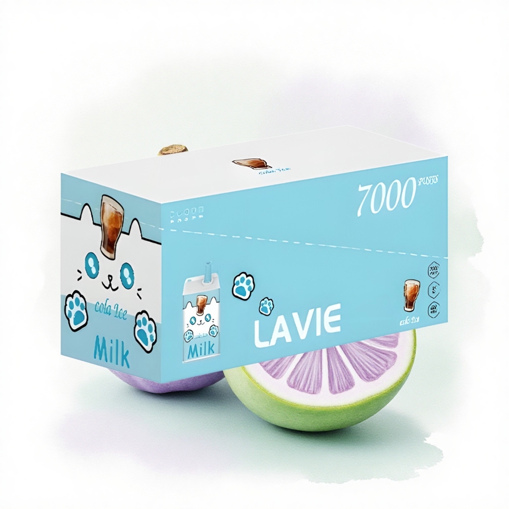 Lavie Milk 7000 Puffs Kola Buzu 600mAh 16ML