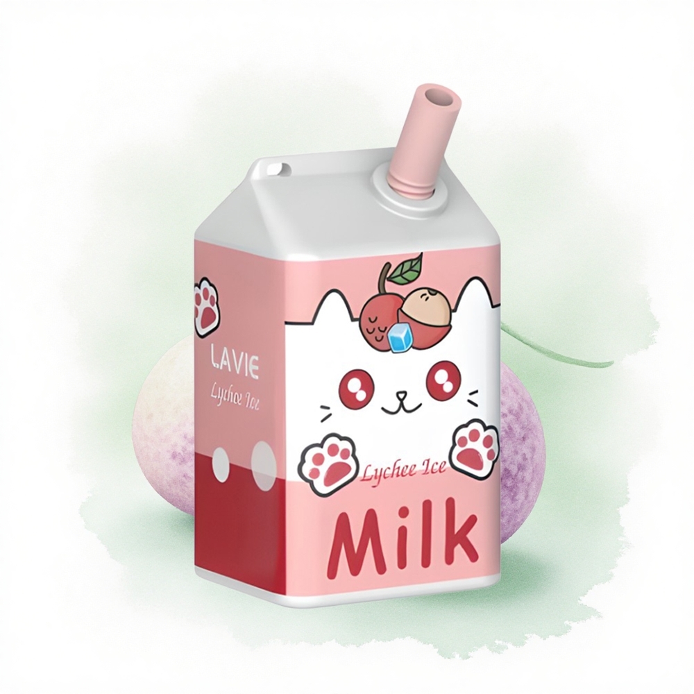 Lavie Milk 7000 Puffs Liçi Buzu 600mAh Tip C Şarjlı