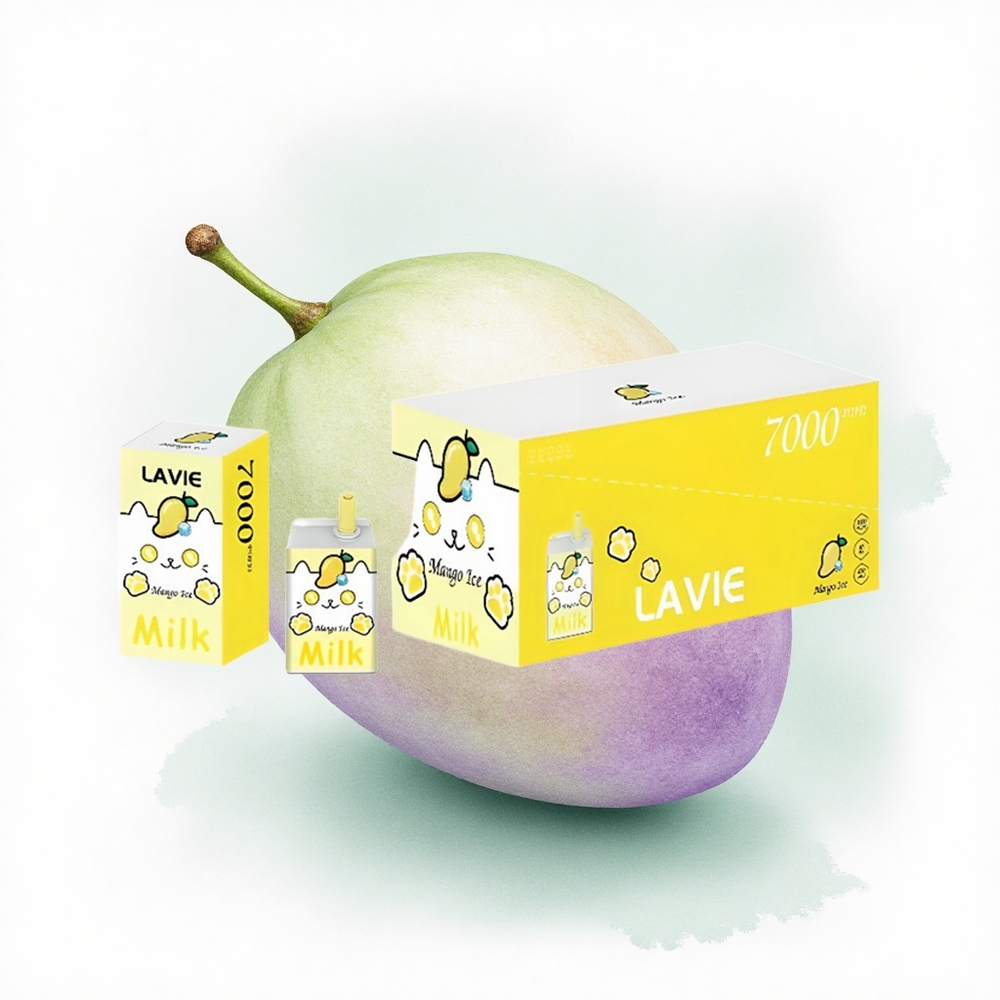Lavie Milk 7000 Puffs Mango Buzlu 600mAh 16ML Nikotinsiz