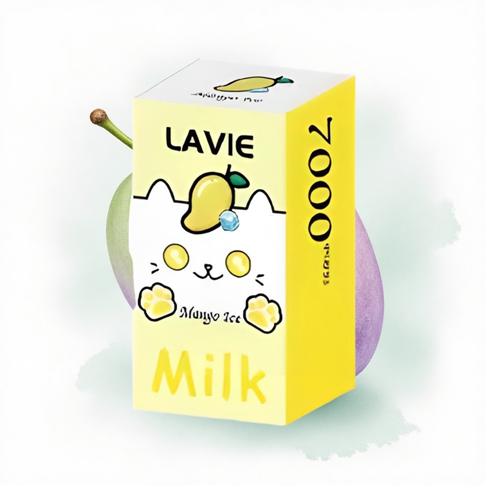 Lavie Milk 7000 Puffs Mango Buzlu 600mAh 16ML Nikotinsiz