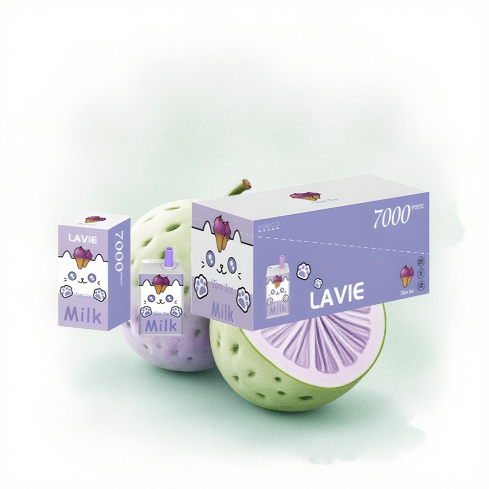 Lavie Milk 7000 Puffs Taro Buzlu 16ML 600mAh