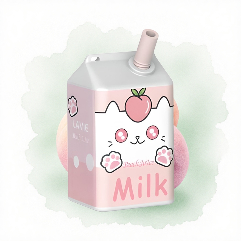 Lavie Milk 7000 Puffs Şeftali Suyu 16ML 600mAh