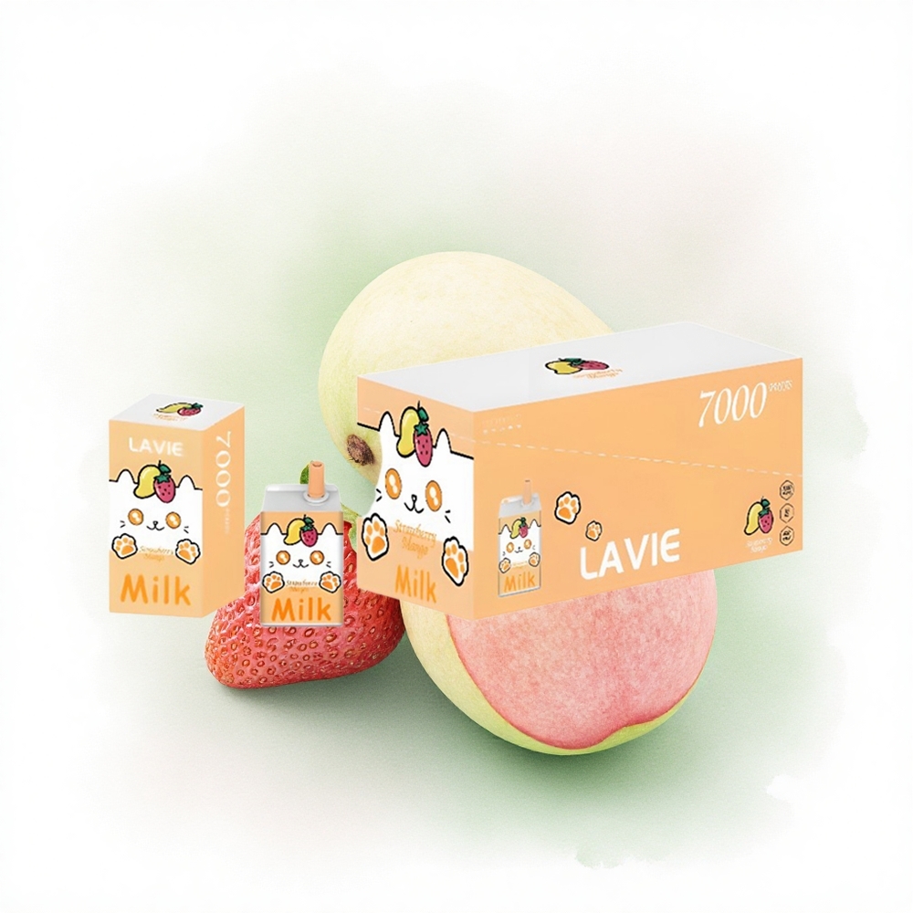 Lavie Milk 7000 Puffs Çilek Mango 600mAh