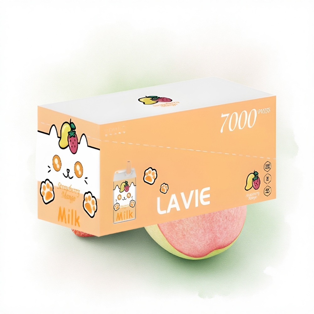 Lavie Milk 7000 Puffs Çilek Mango 600mAh