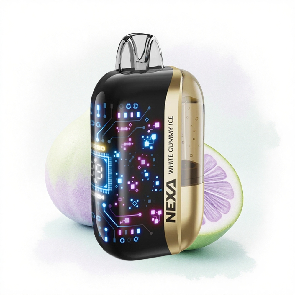 NEXA Ultra 50000 Puffs Beyaz Sakızlı Buz 20ml 5% Nikotin 800mAh