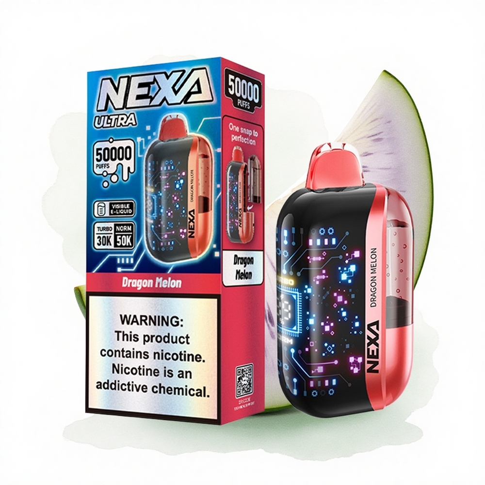 NEXA Ultra 50000 Puffs Ejderha Kavun 20ml 5% Nikotin 800mAh