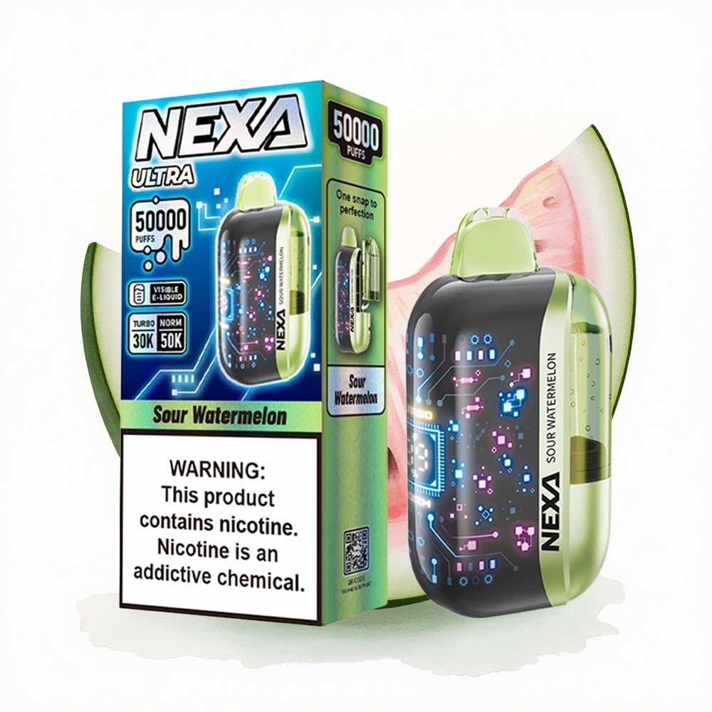 NEXA Ultra 50000 Puffs Ekşi Karpuz 20ml 800mAh