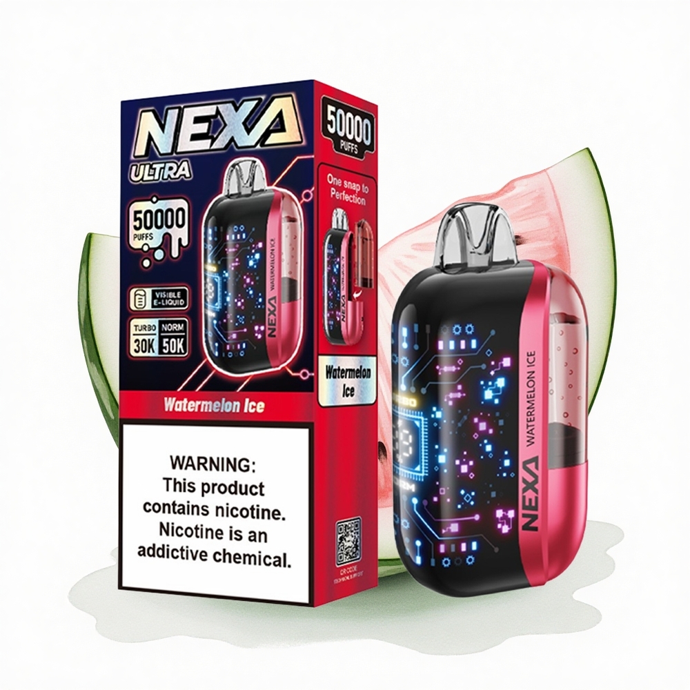 NEXA Ultra 50000 Puffs Karpuz Buz 20ml 800mAh 5% Nikotin