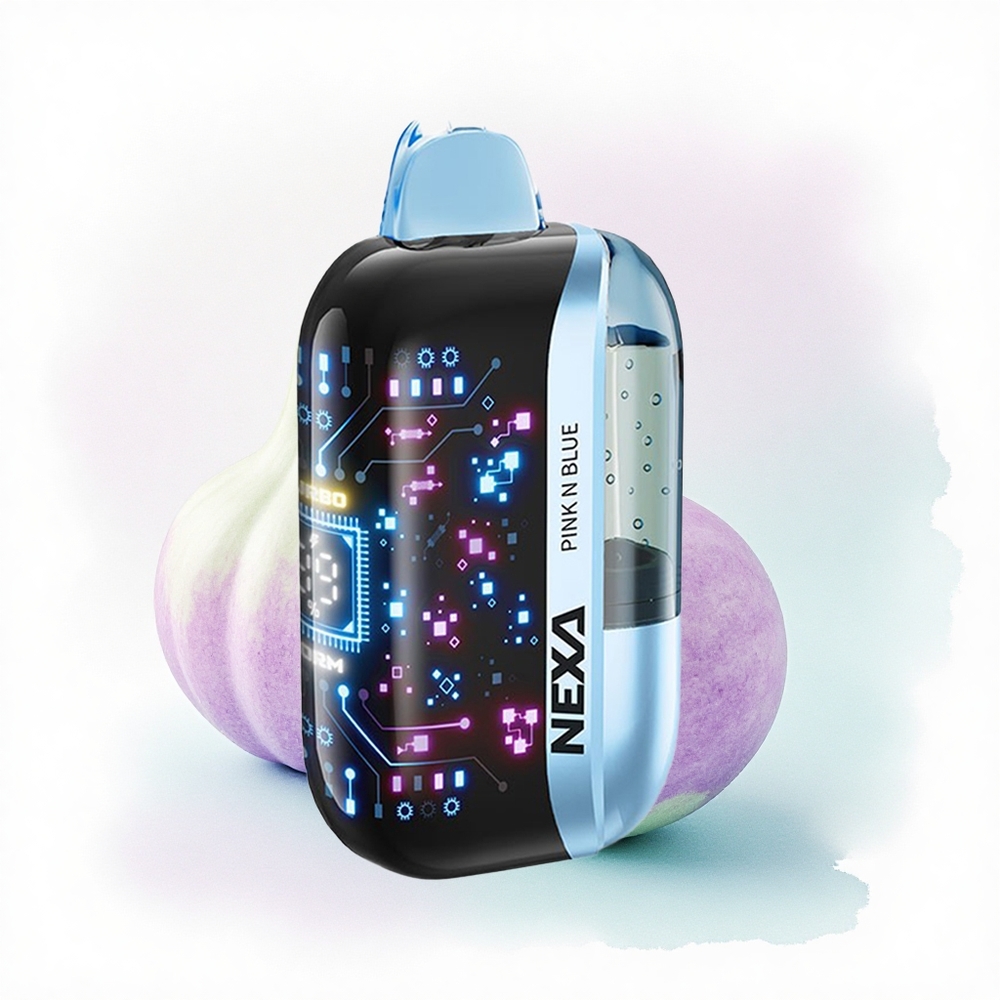 NEXA Ultra 50000 Puffs Pembe ve Mavi 20ml 5% Nikotin 800mAh
