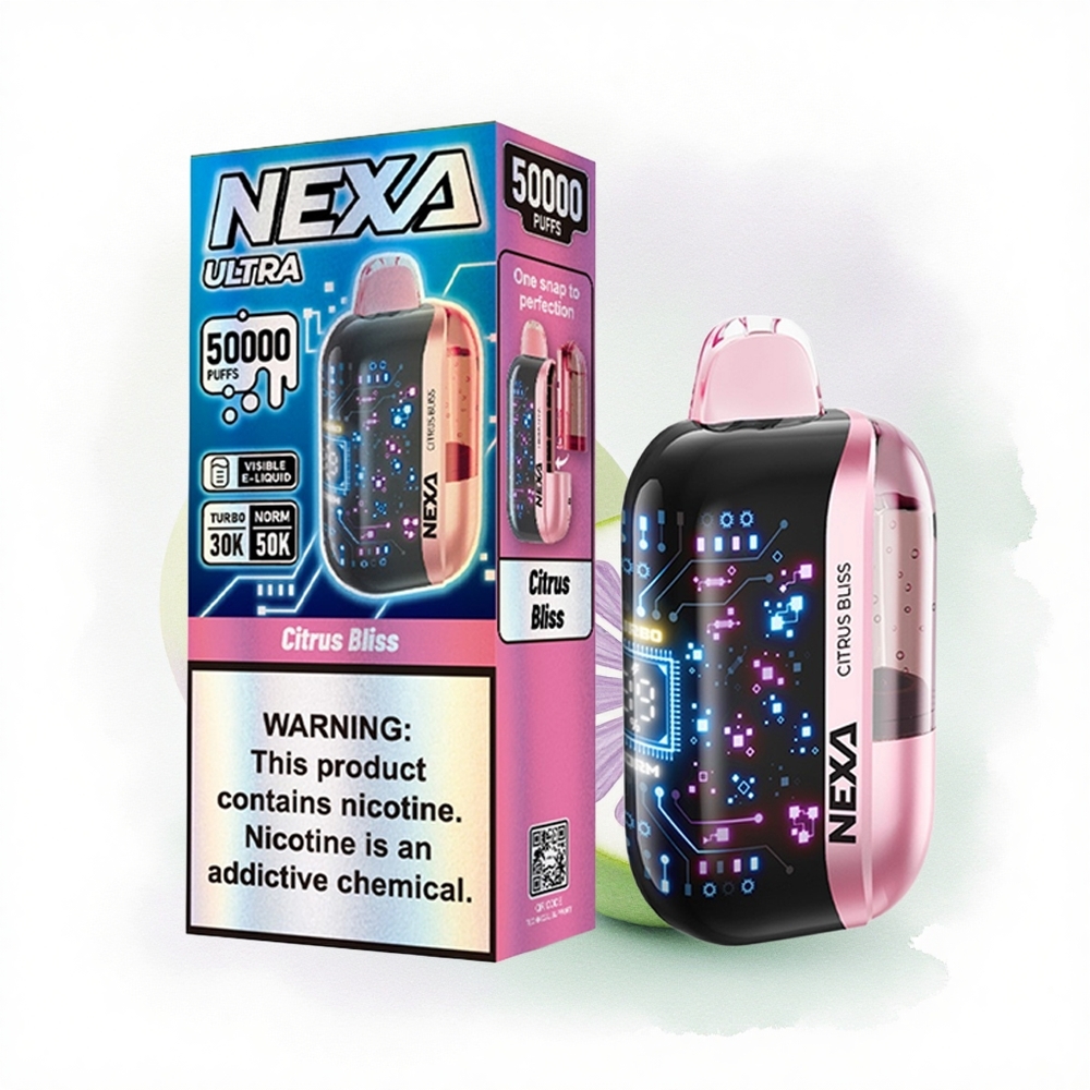 NEXA Ultra 50000 Puffs Turunç Keyfi 20ml 800mAh %5 Nikotin