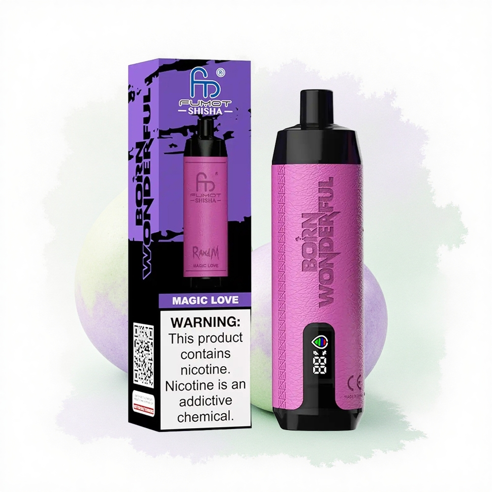 RandM Fumot Shisha 10000 Puffs Büyülü Aşk 850mAh 0.5% Nikotin