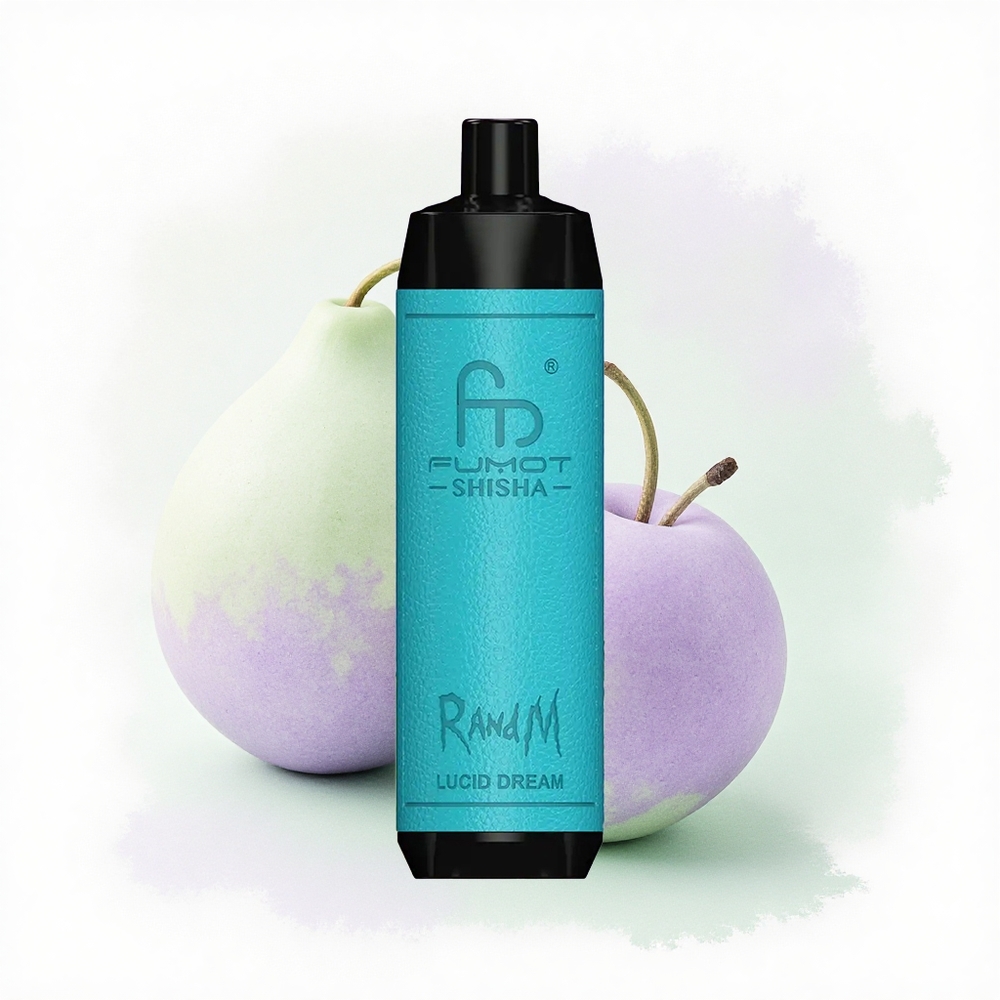 RandM Fumot Shisha 10000 Puffs Lucid Rüya 850mAh 18ml Nikotin 0.5%