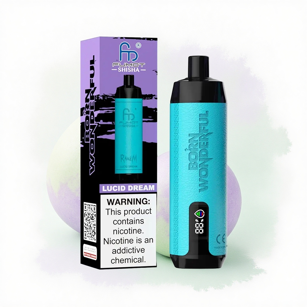 RandM Fumot Shisha 10000 Puffs Lucid Rüya 850mAh 18ml Nikotin 0.5%
