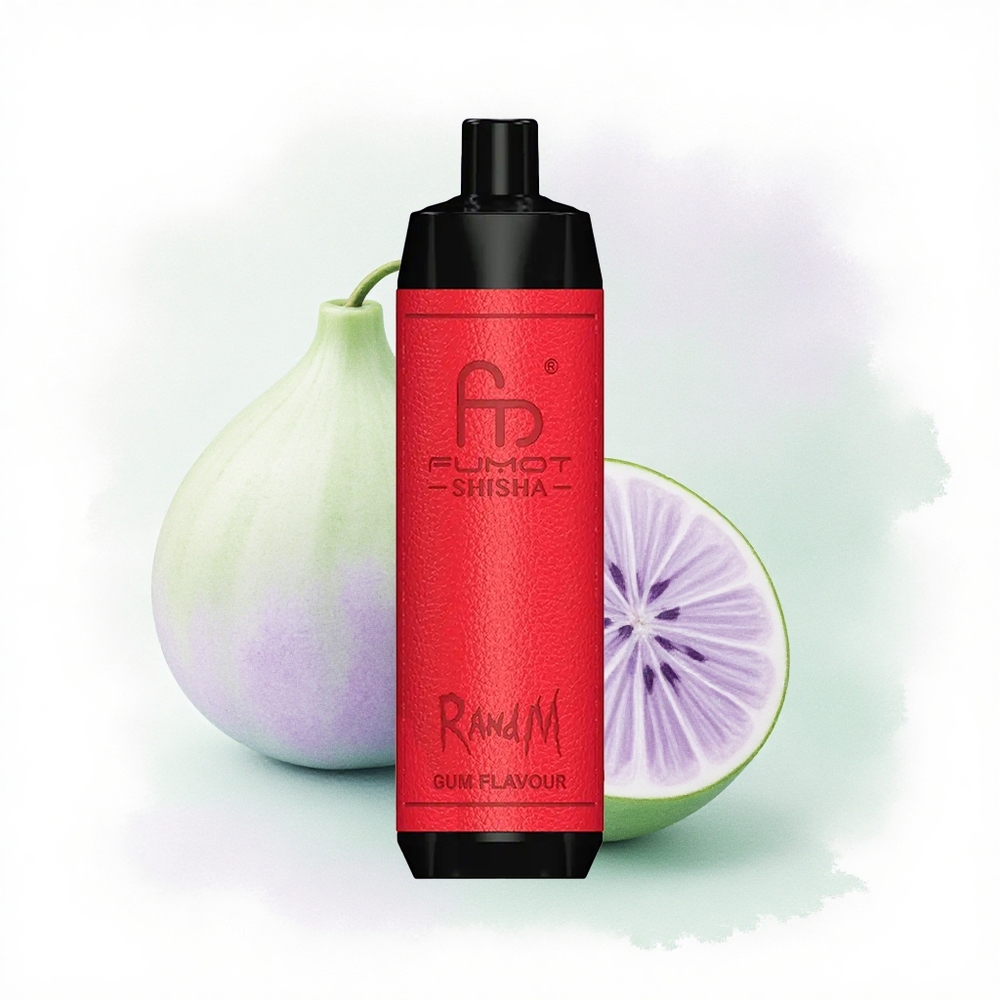 RandM Fumot Shisha 10000 Puffs Sakız Aromalı 850mAh LED Tip-C Şarjlı