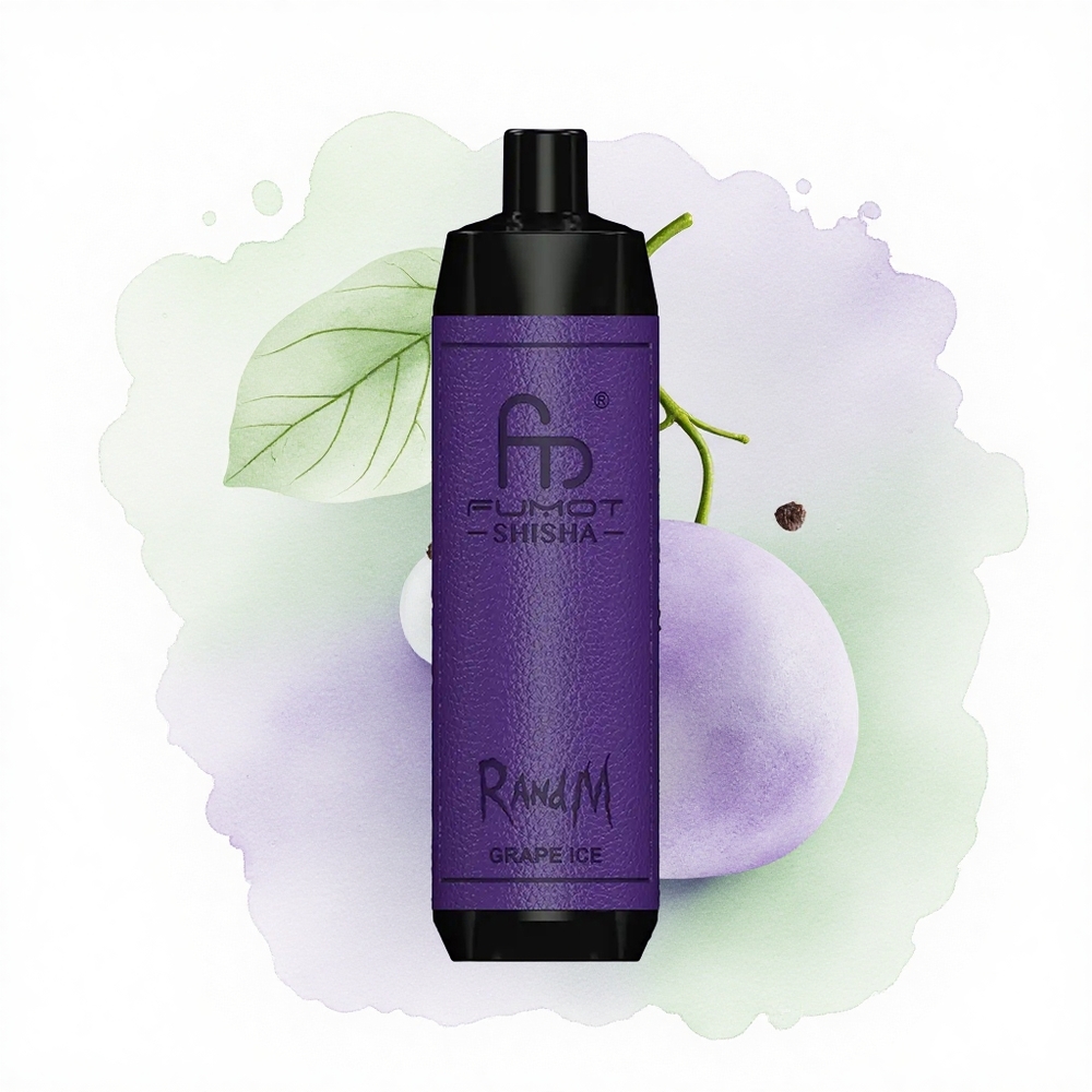 RandM Fumot Shisha 10000 Puffs Üzüm Buzu 850mAh 18ml Nikotin 0.5%
