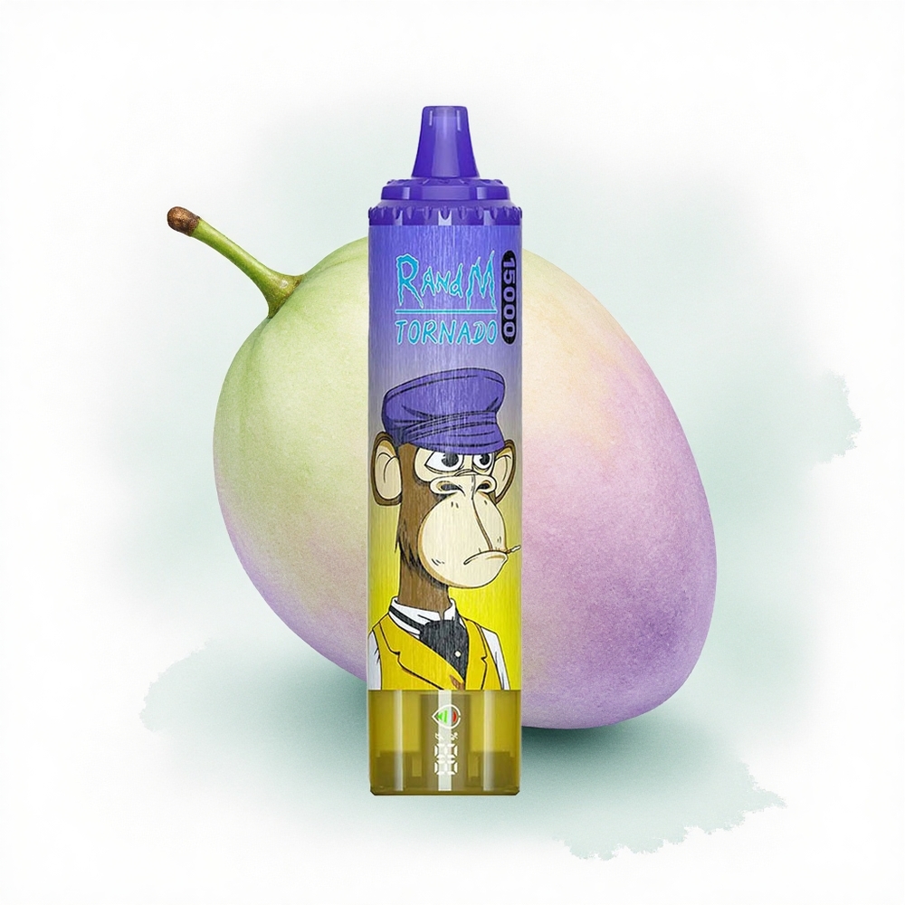 RandM Fumot Tornado 15000 Puffs Buzlu Mango 850mAh Type-C Şarj