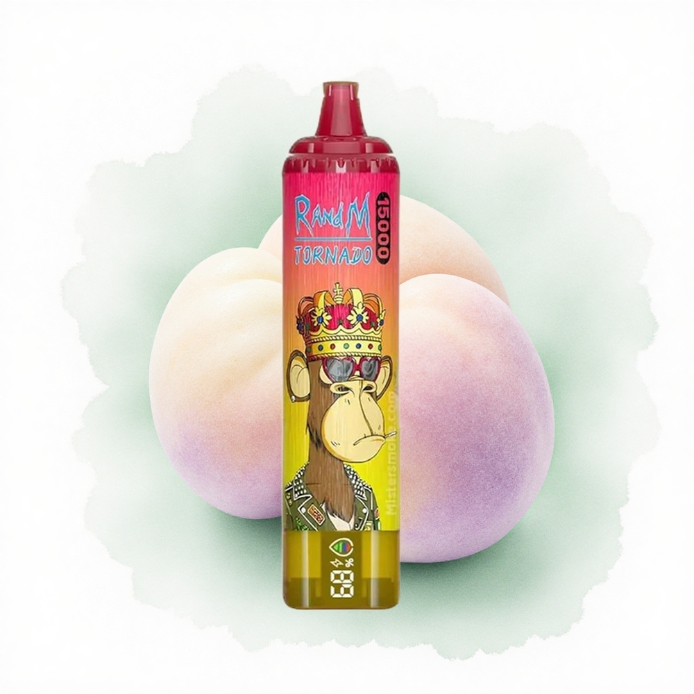 RandM Fumot Tornado 15000 Puffs Buzlu Şeftali 25ml 850mAh