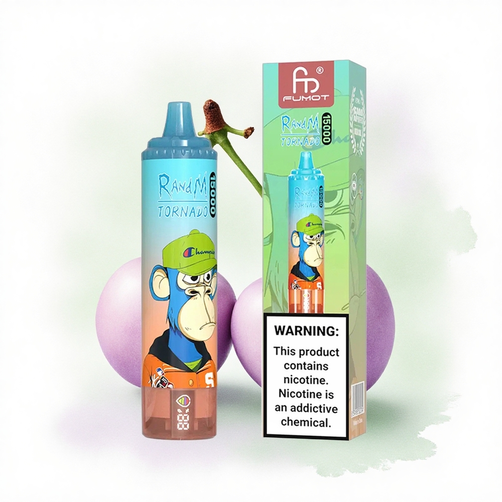 RandM Fumot Tornado 15000 Puffs Kiraz Kola 25ml 850mAh Mesh