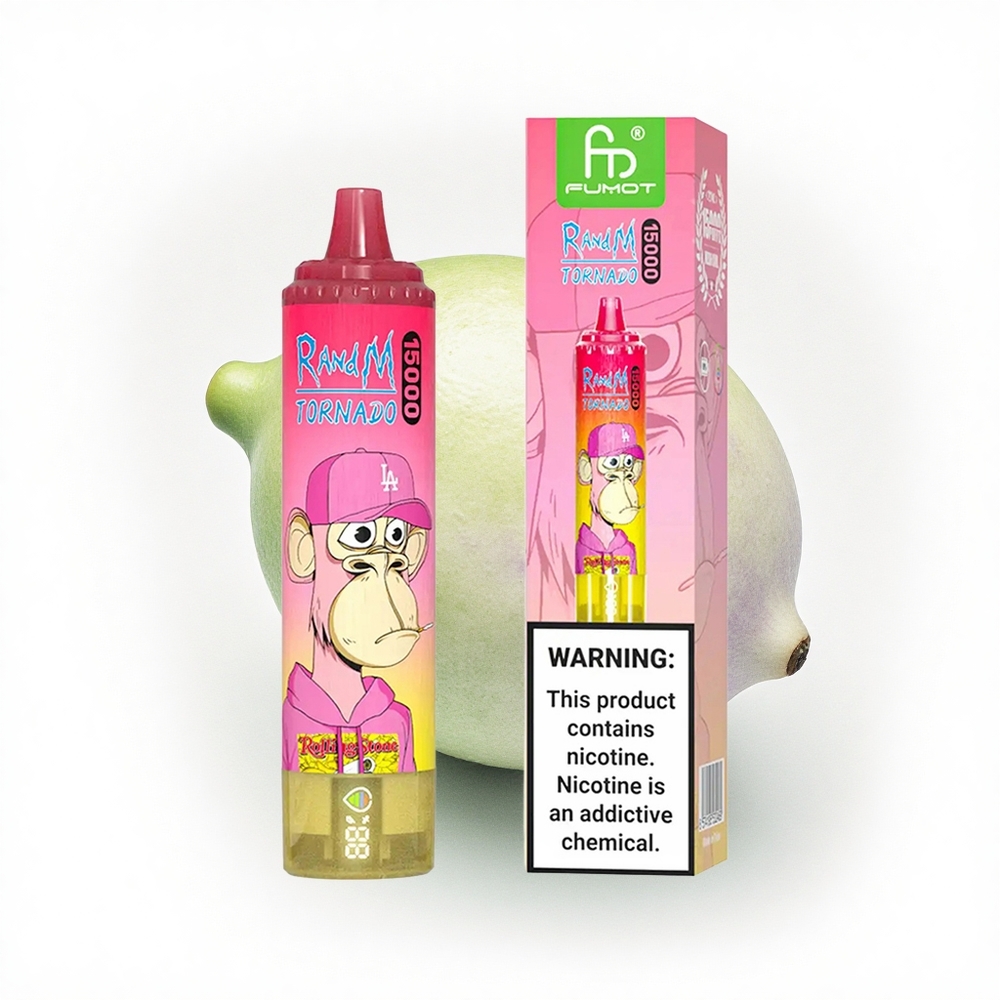 RandM Fumot Tornado 15000 Puffs Limon 25ml 850mAh Mesh