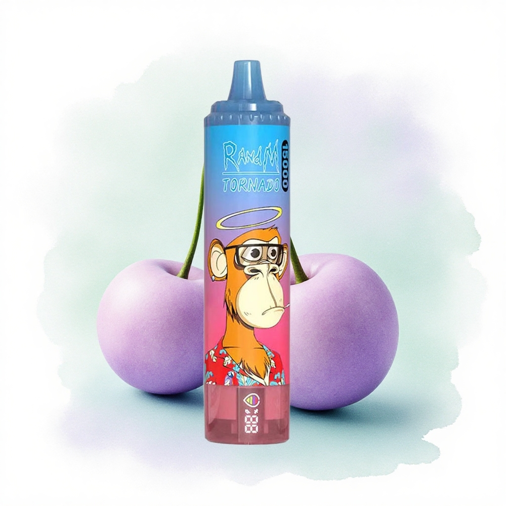 RandM Fumot Tornado 15000 Puffs Mavi Ahududu Kiraz 25ml 850mAh