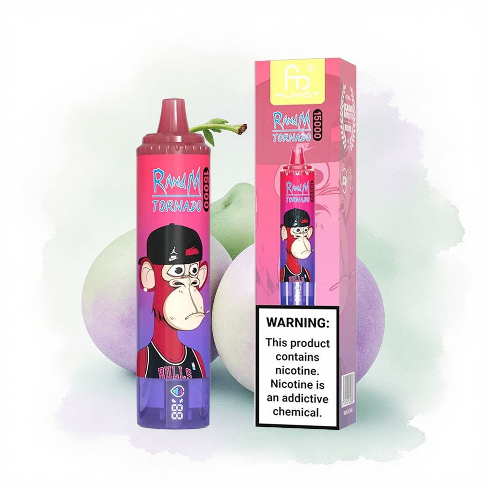 RandM Fumot Tornado 15000 Puffs Maviekşi Ahududu 25ml 850mAh Mesh