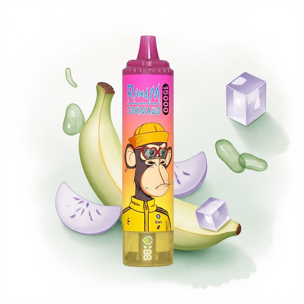 RandM Fumot Tornado 15000 Puffs Muz Buz 25ml 850mAh Mesh