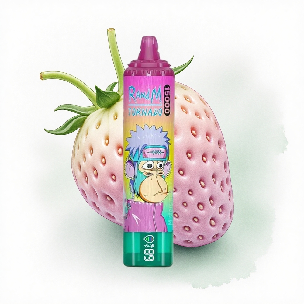 RandM Fumot Tornado 15000 Puffs Soğuk Çilek 25ml 850mAh