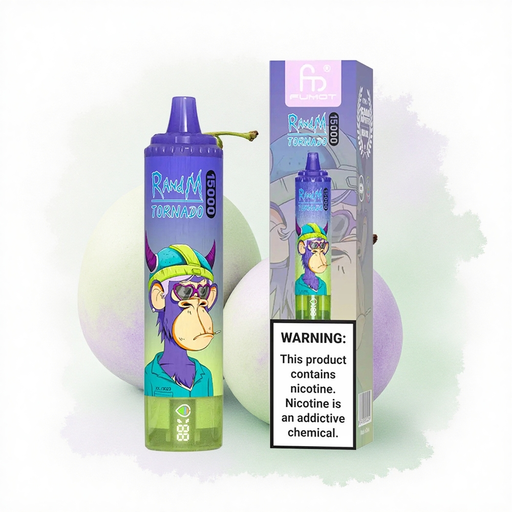 RandM Fumot Tornado 15000 Puffs Vimto 25ml 850mAh Mesh Coil