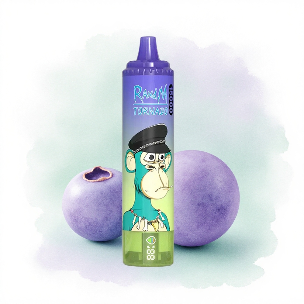 RandM Fumot Tornado 15000 Puffs Yabanmersini Balon Şeker 850mAh Mesh