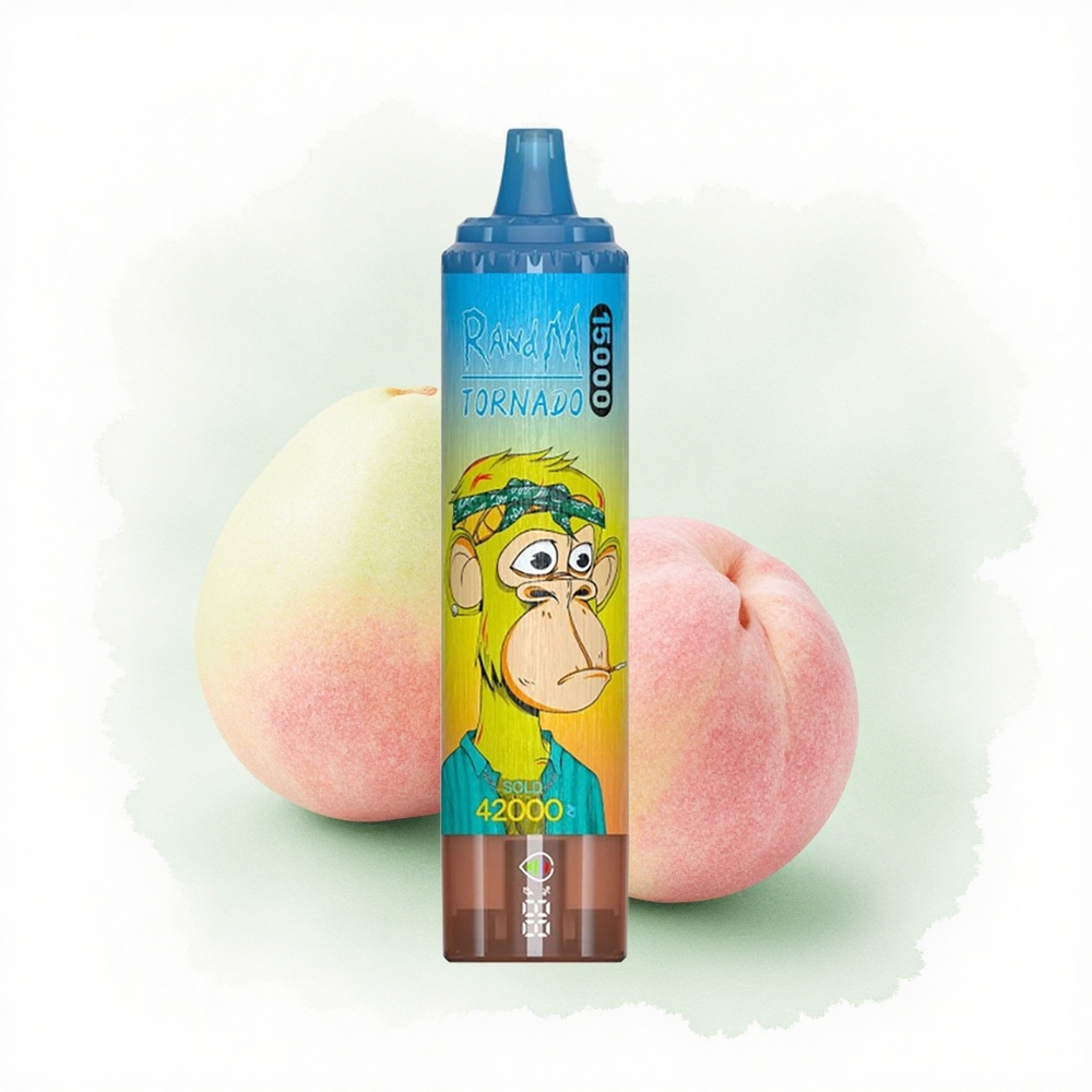 RandM Fumot Tornado 15000 Puffs Şeftali Mango 25ml 850mAh