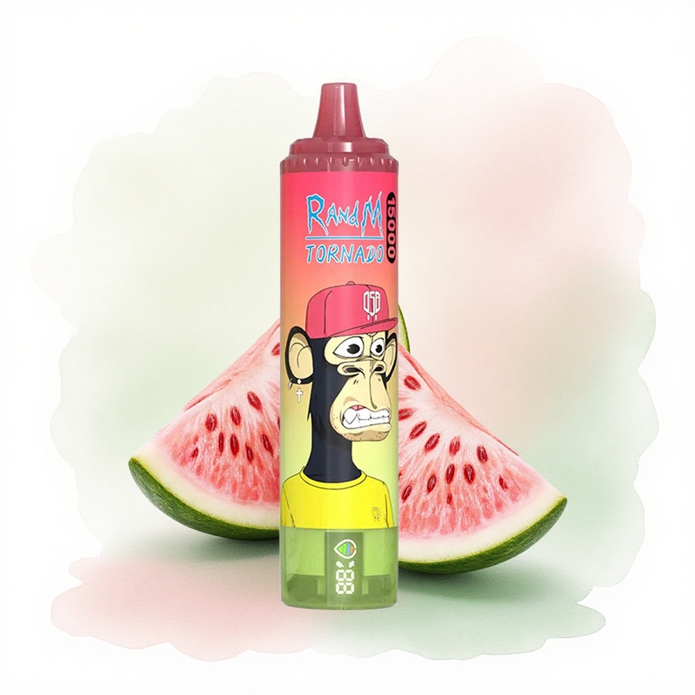 RandM Fumot Tornado 15000 Puffs Çilek Karpuz Limonata 25ml 850mAh Mesh Coil