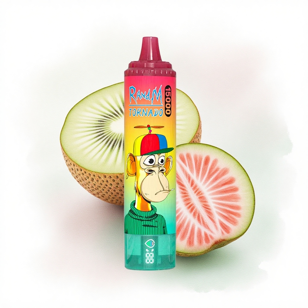 RandM Fumot Tornado 15000 Puffs Çilek Kivi 25ml 850mAh