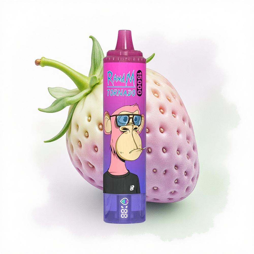 RandM Fumot Tornado 15000 Puffs Çilek Üzüm 25ml 850mAh Mesh