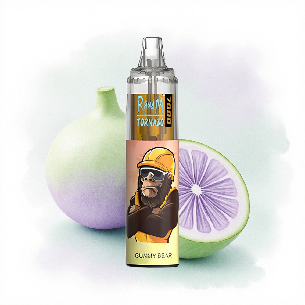 RandM Fumot Tornado 7000 Puffs Ayıcık Şekeri 850mAh Type-C Ağızlık