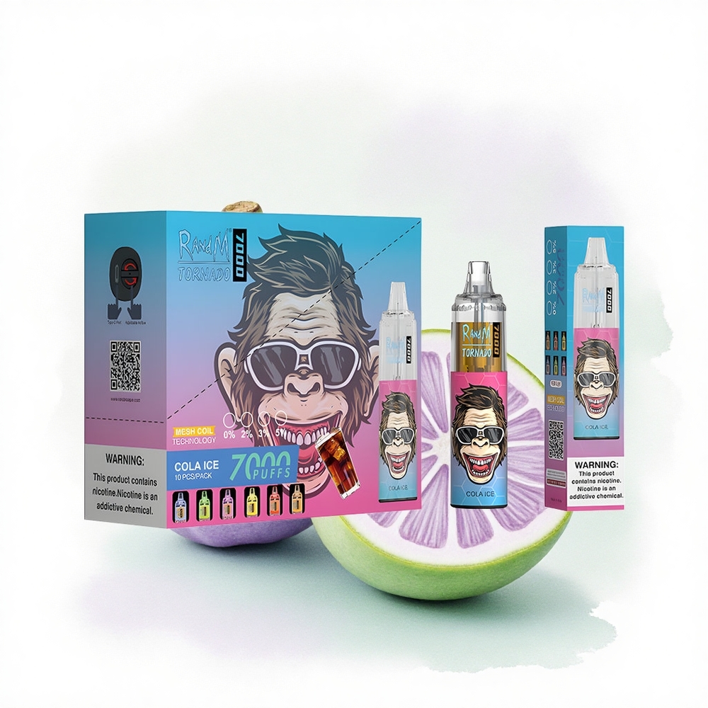 RandM Fumot Tornado 7000 Puffs Cola Buz 850mAh Type-C