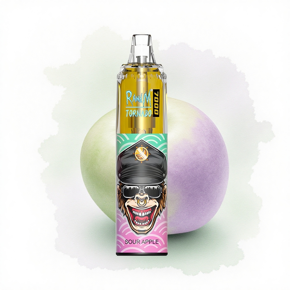 RandM Fumot Tornado 7000 Puffs Ekşi Elma Tip-C 850mAh