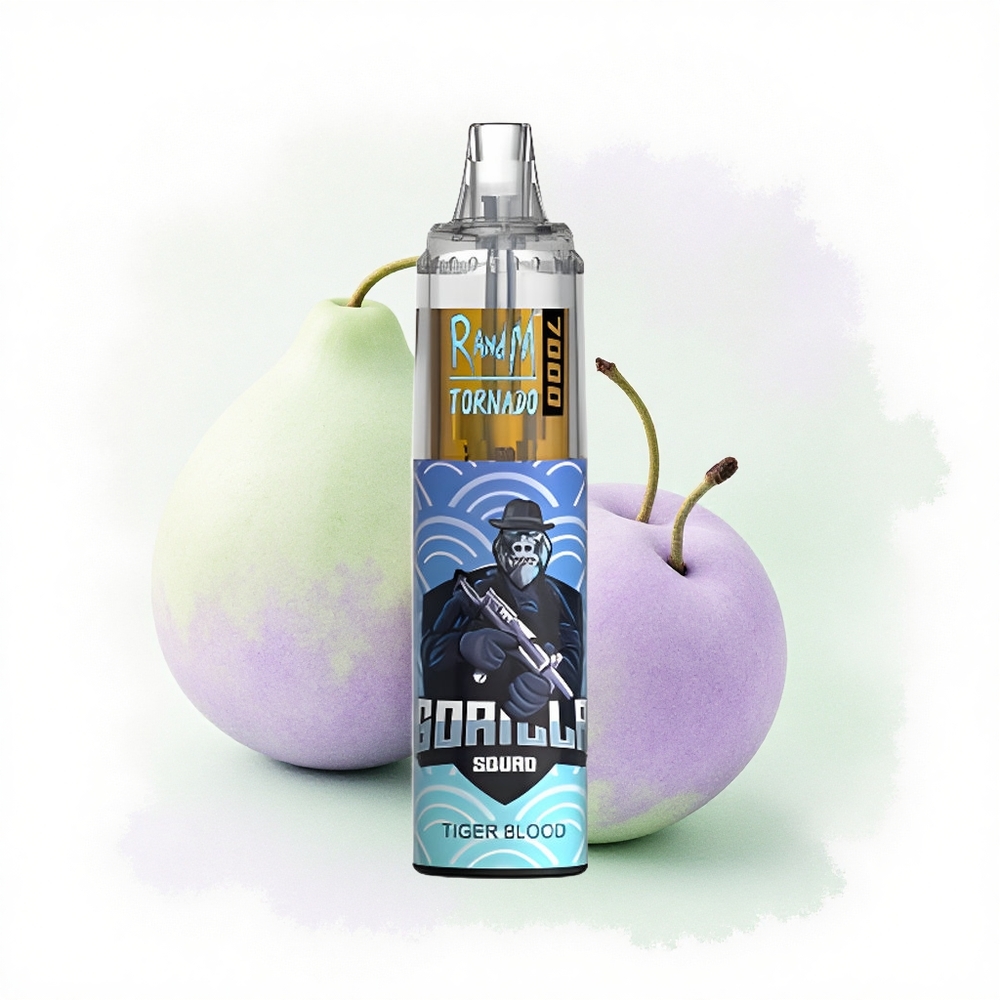 RandM Fumot Tornado 7000 Puffs Kaplan Kanı 14 ML E-sıvı 850 mAh