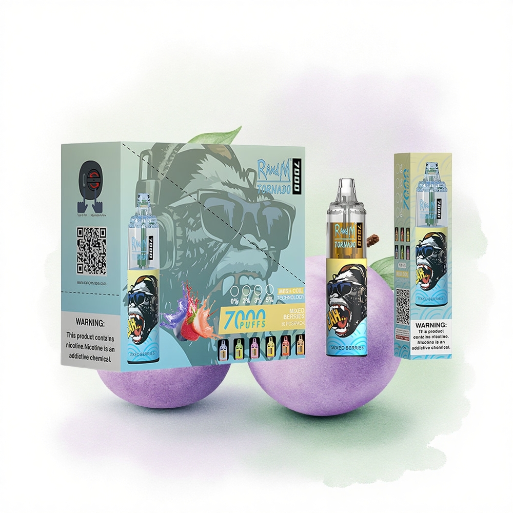RandM Fumot Tornado 7000 Puffs Karışık Meyveler 14 ML E-sıvı 850 mAh