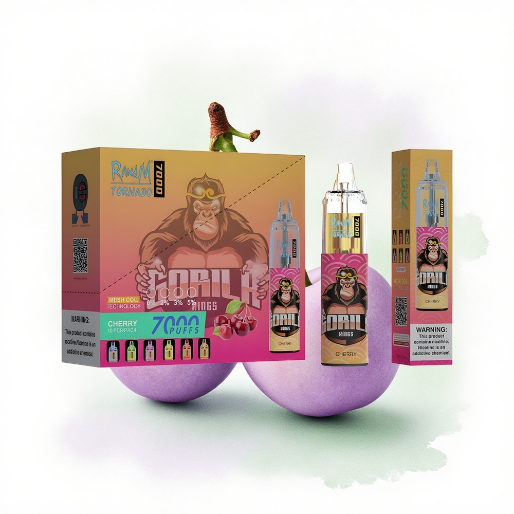 RandM Fumot Tornado 7000 Puffs Kiraz Tip-C 850mAh