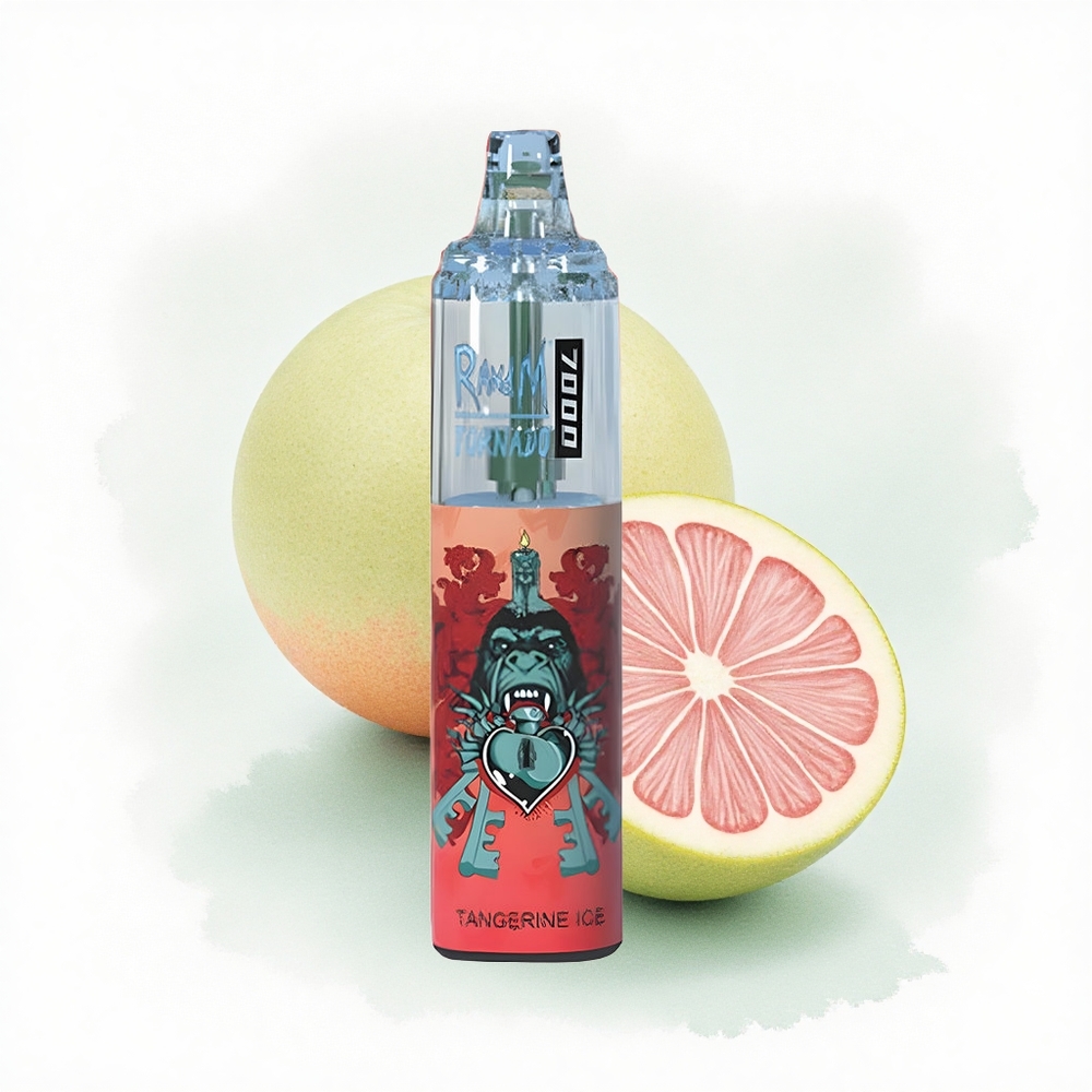 RandM Fumot Tornado 7000 Puffs Mandalin Buz 14 ML 850 mAh